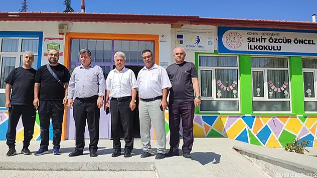 Konya'daki okullar modern hale getiriliyor
