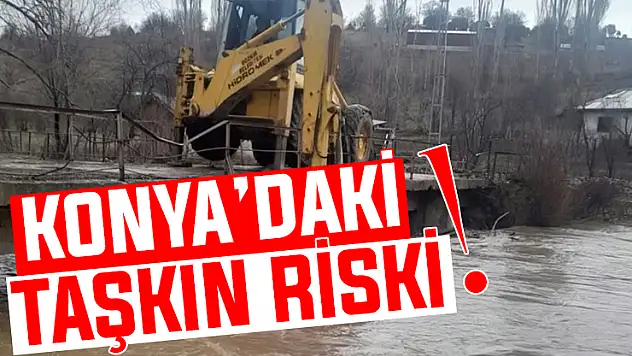 Konya'daki şelale için önlemler alındı