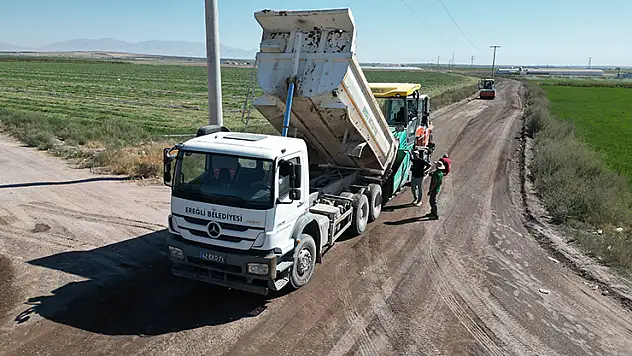 Konya'daki sorunlu yolun çalışması tamamlandı