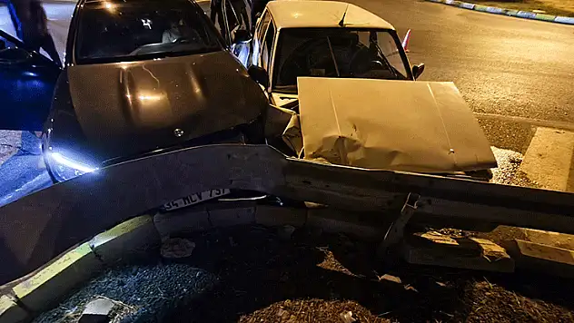 Konya'daki trafik kazasında 2 kişi yaralandı