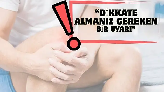 Konya'daki uzman açıkladı: Menisküs ihmal edilirse ne olur?