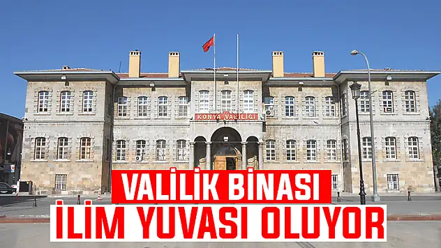 Konya'daki yeni valilik binası neresi olacak sorusunu Başkan Altay noktaladı