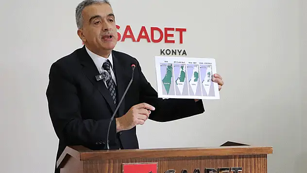 Konya'dan Gazze planına sert tepki
