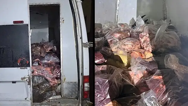 Konya'dan götürülen 3 tonun üzerindeki kaçak sakatat Sakarya'da yakalandı