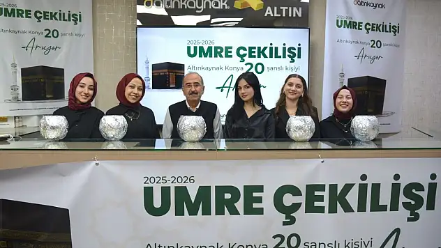 Konya'dan Kutsal Topraklara: Altınkaynak Kuyumculuk umrecileri belli oldu