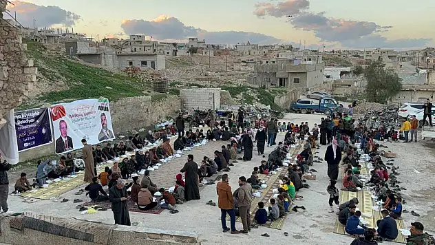 Konya'dan Suriye'ye kardeşlik sofrası