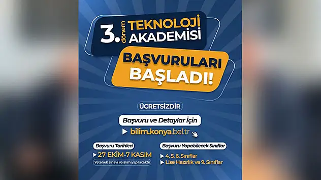 Konya'dan Türkiye'nin teknoloji hamlesine destek