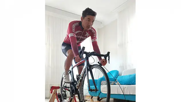 Konyalı bisikletçinin hayali 'grand tour'