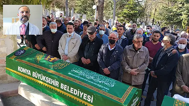 Konyalı doktor son yolculuğuna uğurlandı