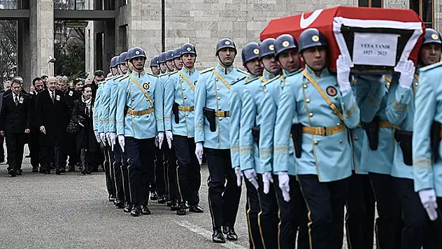 Konyalı eski bakan Tanır için TBMM'de tören düzenlendi
