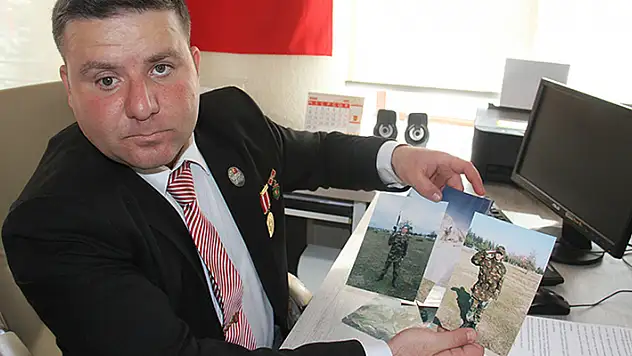 Konyalı gazi 16 yıldır başındaki şarapnel parçasıyla yaşıyor
