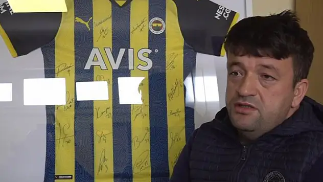 Konyalı gazi, depremzedelere destek için imzalı Fenerbahçe formasını açık artırmaya çıkardı
