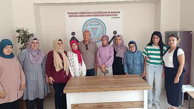Konyalı görme engelliler azimleriyle örnek oldu