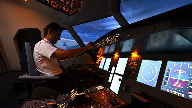 Konyalı iş insanı Airbus yolcu uçağı simülatörü üretti
