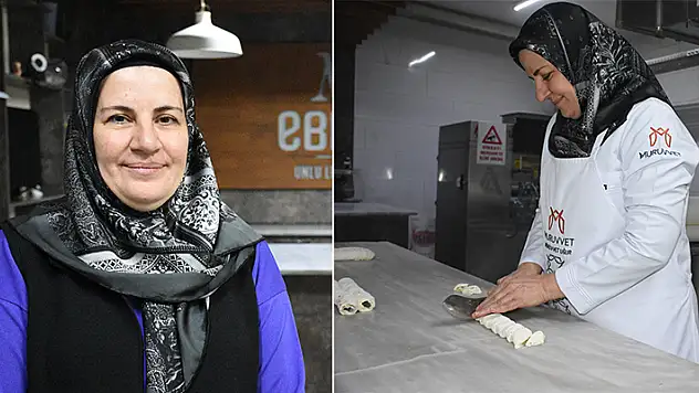 Konyalı kadın girişimci, evinde tek başına başladığı unlu mamuller yapımını 150 çalışanıyla sürdürüyor
