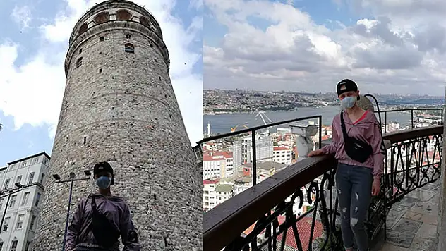 Konyalı kanser hastası Aysu'nun Kız Kulesi hayali gerçek oldu