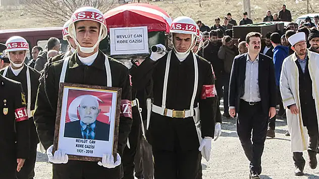 Konyalı Kore Gazisi törenle son yolculuğuna uğurlandı
