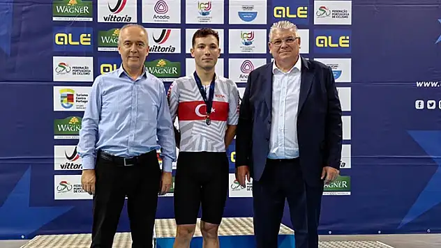 Konyalı milli bisikletçi Ramazan Yılmaz, Avrupa ikincisi oldu

