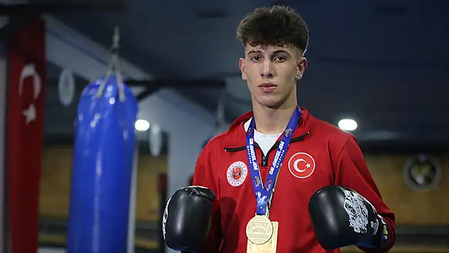 Konyalı milli sporcu Hasan Uluşan'ın hedefi dünya şampiyonluğu