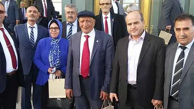 Konyalı muhtarlar Cumhurbaşkanlığı Sarayı'nda