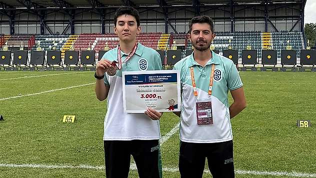 Konyalı okçu, Düzce'de Türkiye ikincisi oldu