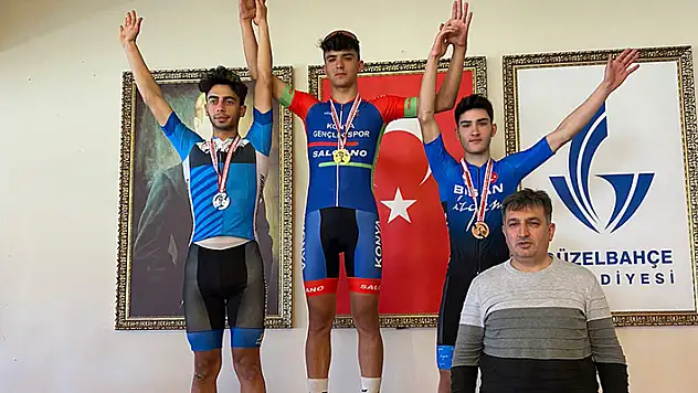 Konyalı pedallar madalyaları topladı 