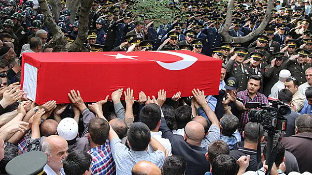 Konyalı şehide son görev