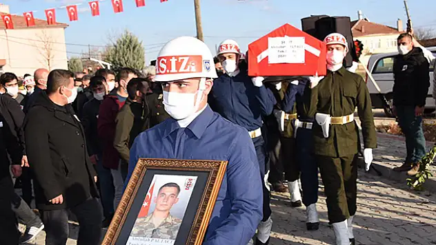 Konyalı şehide son görev!