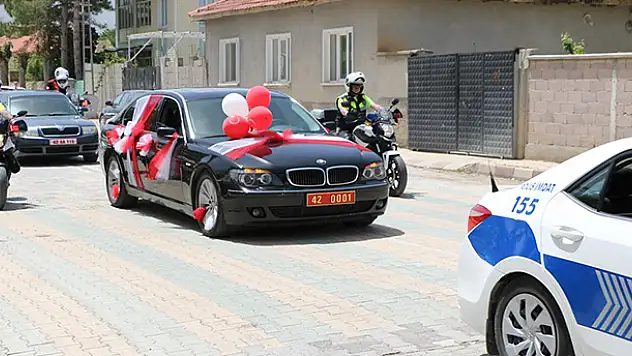 Konyalı Şehidin oğlunun sünnetine binlerce kişi katıldı!