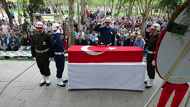 Konyalı Şehit Hacı Osman Ayyıldız defnedildi