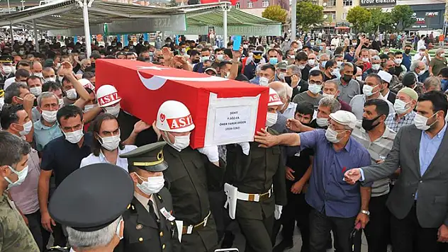 Konyalı şehit Ömer Faruk Erdem memleketinde gözyaşlarıyla uğurlandı