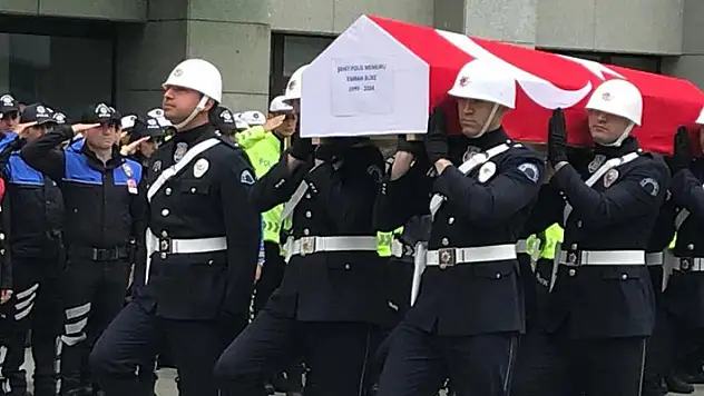 Konyalı şehit polis için İstanbul Emniyetinde tören düzenlendi
