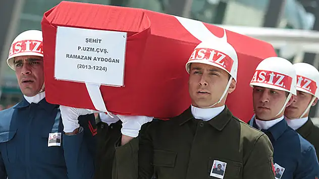 Konyalı şehit  Ramazan Aydoğan son yolculuğuna uğurlandı