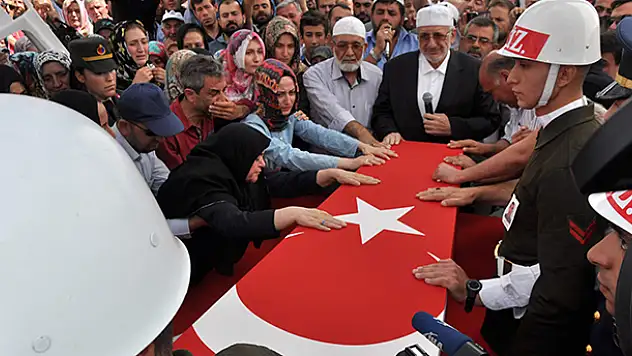 Konyalı Şehit Resul Coşkun'un Cenazesi Baba Ocağında
