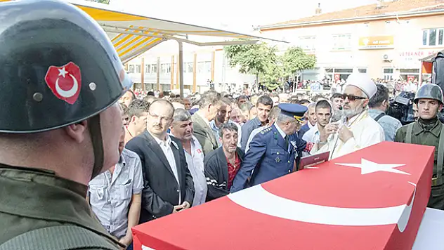 Konyalı şehit son yolculuğuna uğurlandı
