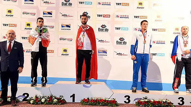 Konyalı sporcu Para Tekvando'da Dünya Şampiyonu Oldu