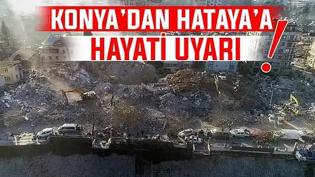 Konya'dan kritik araştırma! Su kaynağında depremin habercisi bulundu