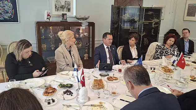 Konyalı Vekil Finlandiya'da Türkiye'nin NATO'daki önemini anlattı