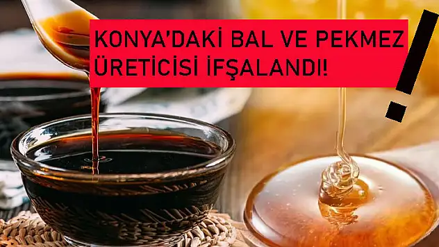 Konyalılar dikkat: Pekmez diye şeker sattı!
