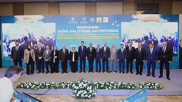Konya'nın 7 ilçesi daha 2023'te doğal gazla buluşacak
