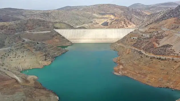 Konya'nın bu barajında su seviyesi yağışlarla hızla yükseliyor