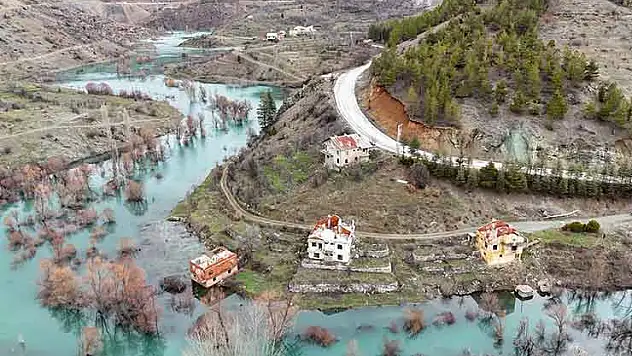 Konya'nın bu barajında su seviyesi yükseliyor