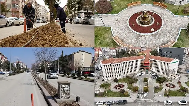 Konya'nın bu ilçesinde refüjlere hem güzellik hem tasarruf