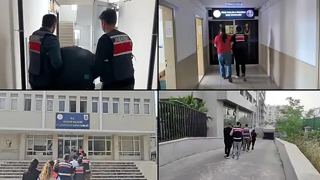 Konya'nın da olduğu 18 ilde düzenlenen operasyonlarda 102 şüpheli yakalandı