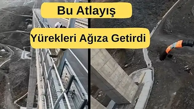 Konya'nın Eğiste Viyadüğü'nde nefes kesen performans