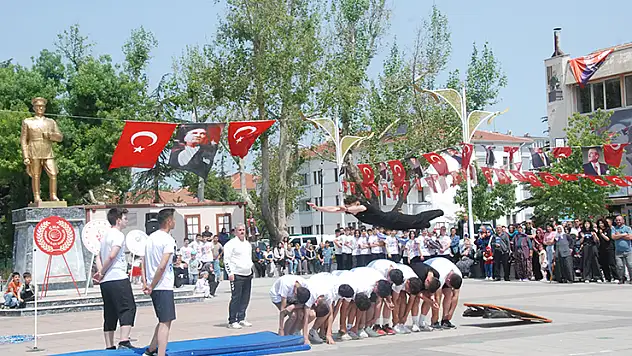 Konya'nın ilçelerinde 19 Mayıs coşkusu