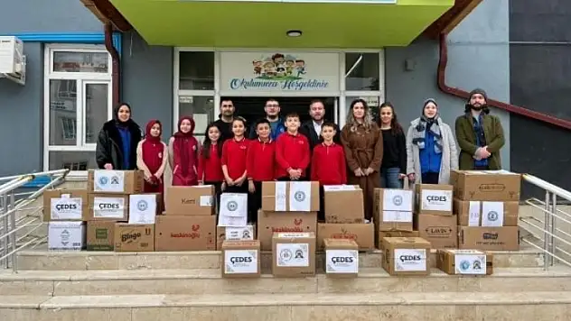 Konya'nın ilçesindeki üç okuldan Ramazan'da anlamlı dayanışma