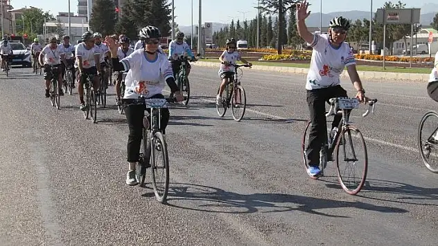 Konya'nın kalbinde bisiklet şöleni
