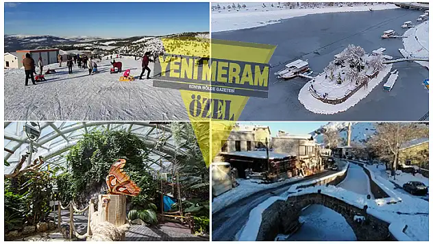 Konya'nın kış turizminde parlayan yıldızları