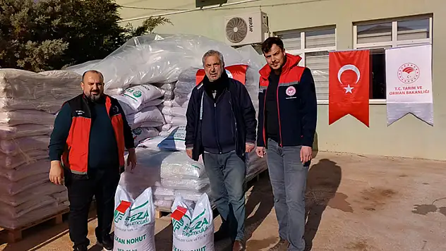 Konya'nın o ilçesinde 10 bin kilogram tohum dağıtıldı